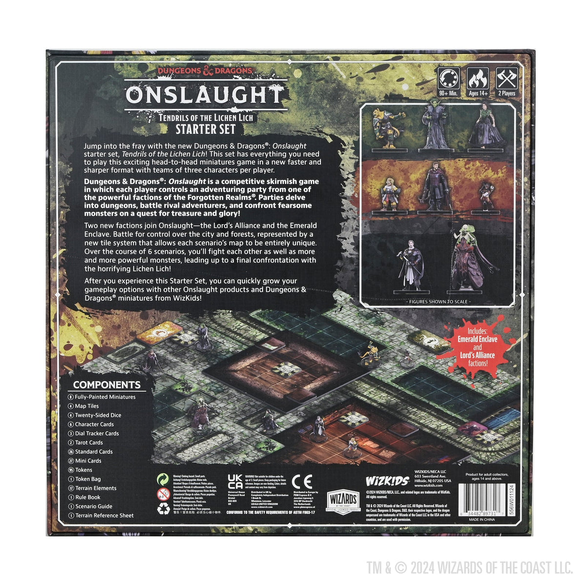 Dungeons & Dragons, Onslaught: Tendrils of the Lichen Lich Starter Set