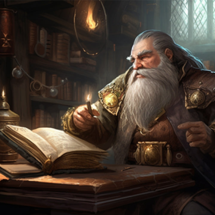 Clericul pitic - Foi de caractere