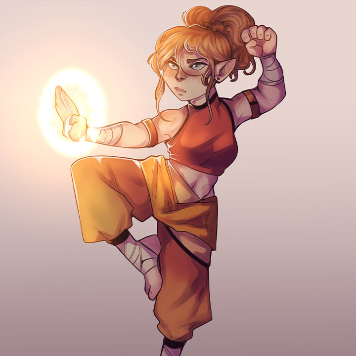 Halfling Monk - Foi de caractere
