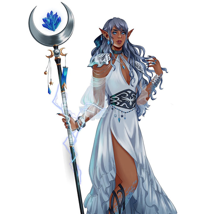 High Elf Wizard - Foi de caractere