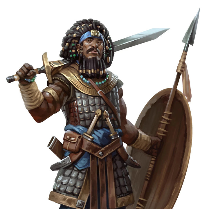 Human Fighter - Fișe de caractere