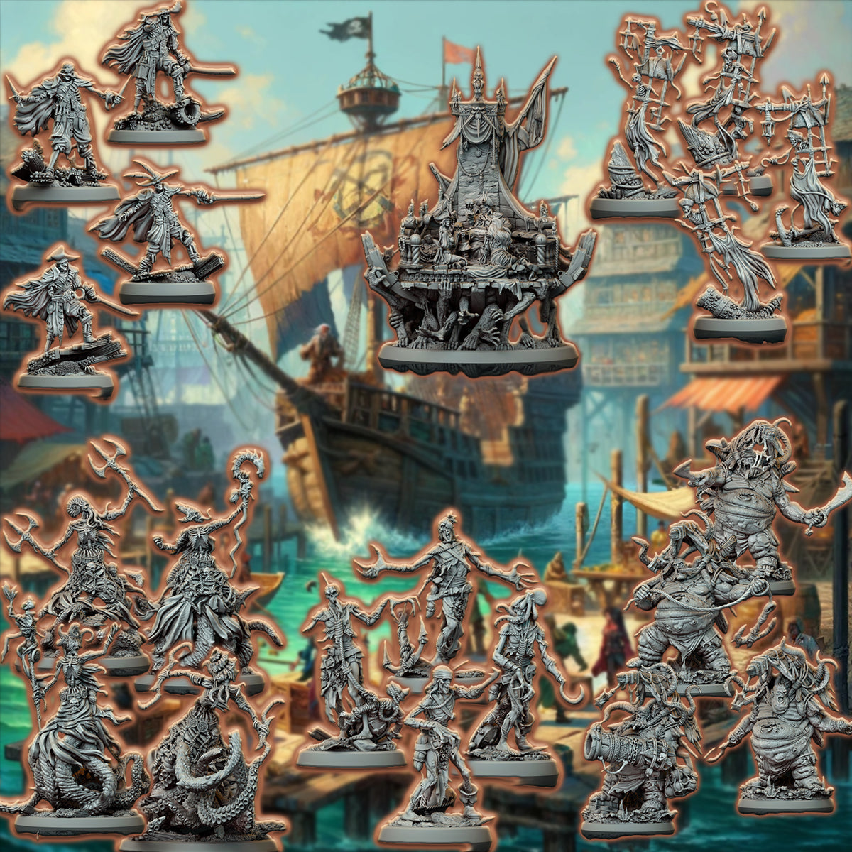 High Seas: Gravetide, Pachet Întreg al Colecției