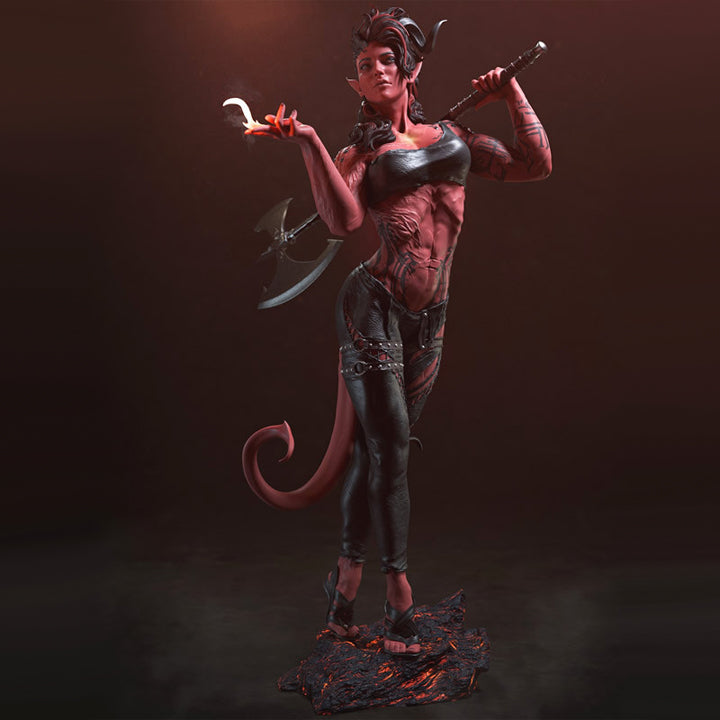 Karlach, Baldur's Gate 3 Statue, 10/15/25cm
