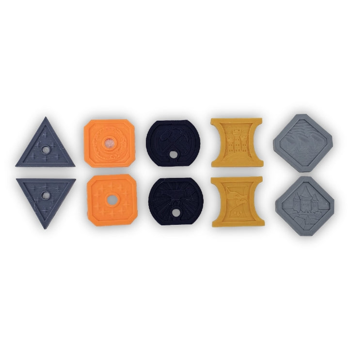 Fonduri de pornire D&D, set de monede/jetoane