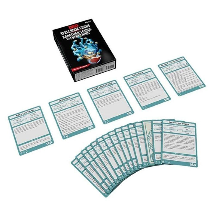 D&D, Cartonașe din Cartea Vrăjilor: Ghidul lui Xanathar pentru tot