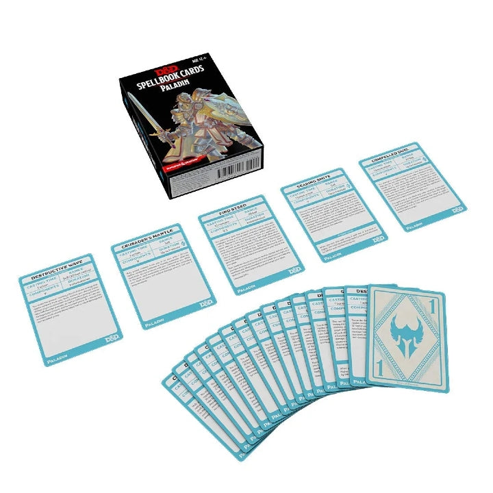 D&D, Cartonașe din Cartea Vrăjilor: Paladin