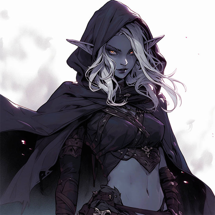 Drow Rogue Character Sheets Nerd Castle drow-rogue-character-sheets-nerd-castle
