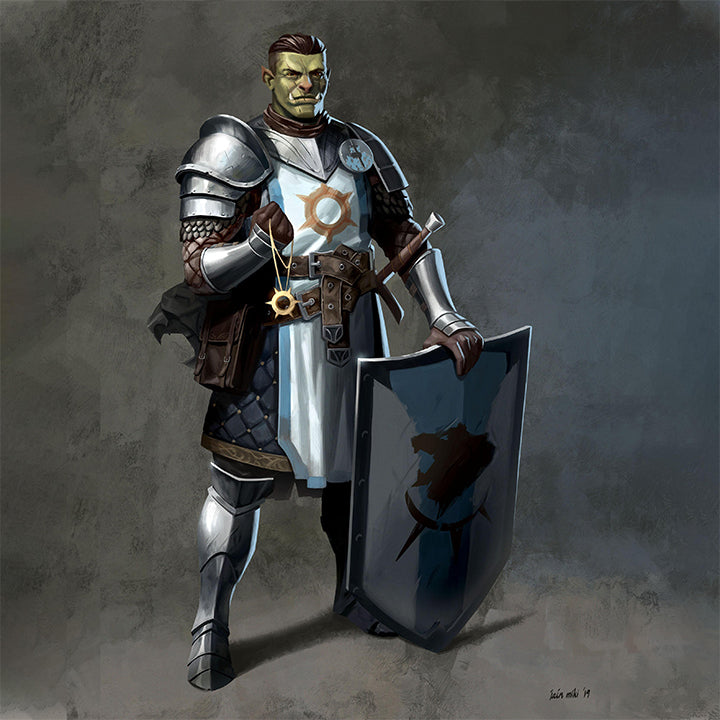 Half-Orc Paladin - Foi de caractere