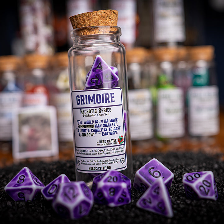 Grimoire, Necrotic Series, Dice Set