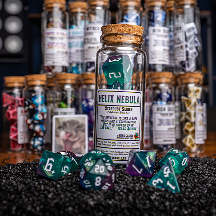 Helix Nebula, Stardust Series, Dice Set
