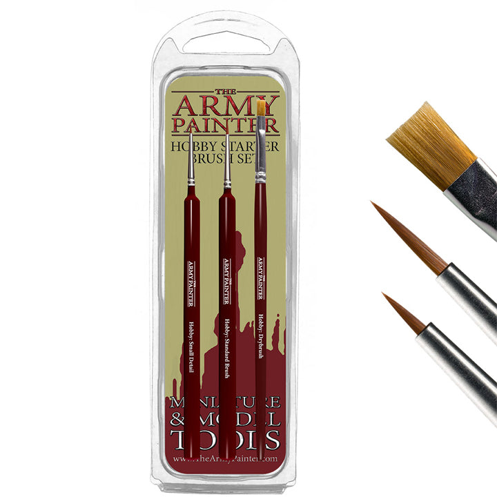 The Army Painter, Hobby Starter Set de Pensule