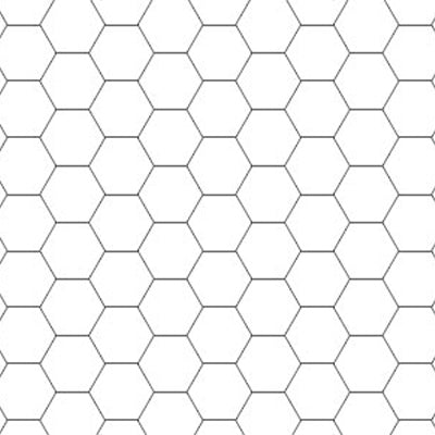 Covoraș de Joc Transparent A3 – Grilă Hexagonală