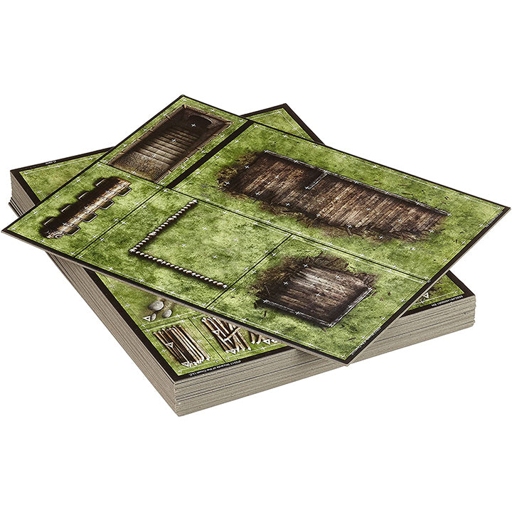 Dungeons & Dragons RPG Plăci Modulare Reeditate: Ținut Sălbatic (16)