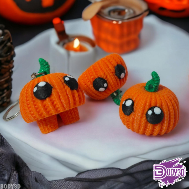 Dovleac croșetat, Breloc