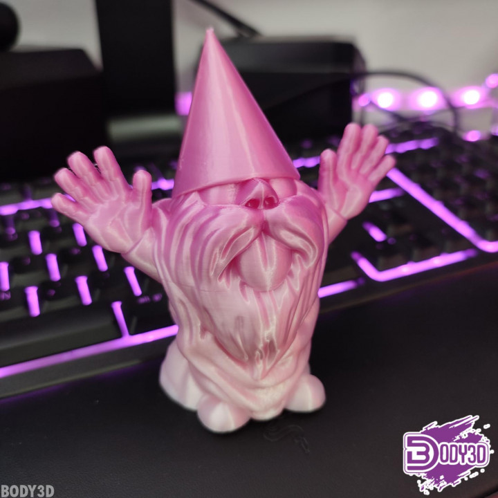 Breloc Croșetat Gnome Yeah