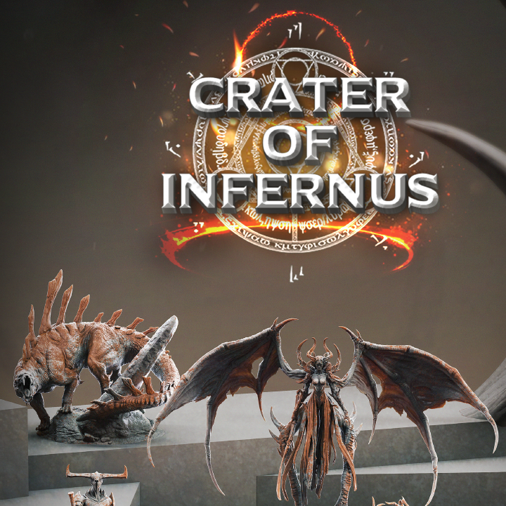Craterul Infernus, Poveste D&D