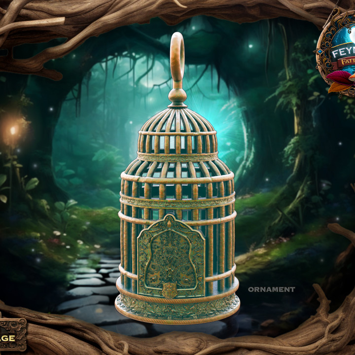 Cușca de Păsări a Babei - Ornament, Breloc