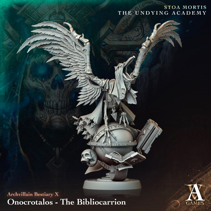 Onocrotalos, Mâncătorul de Cărți Moarte