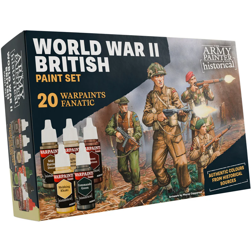 The Army Painter, Warpaints Historical WWII British Paint Set
