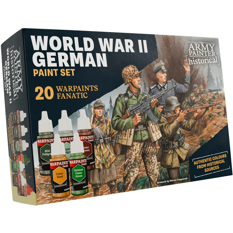The Army Painter, Warpaints Historical WWIIGerman Paint Set