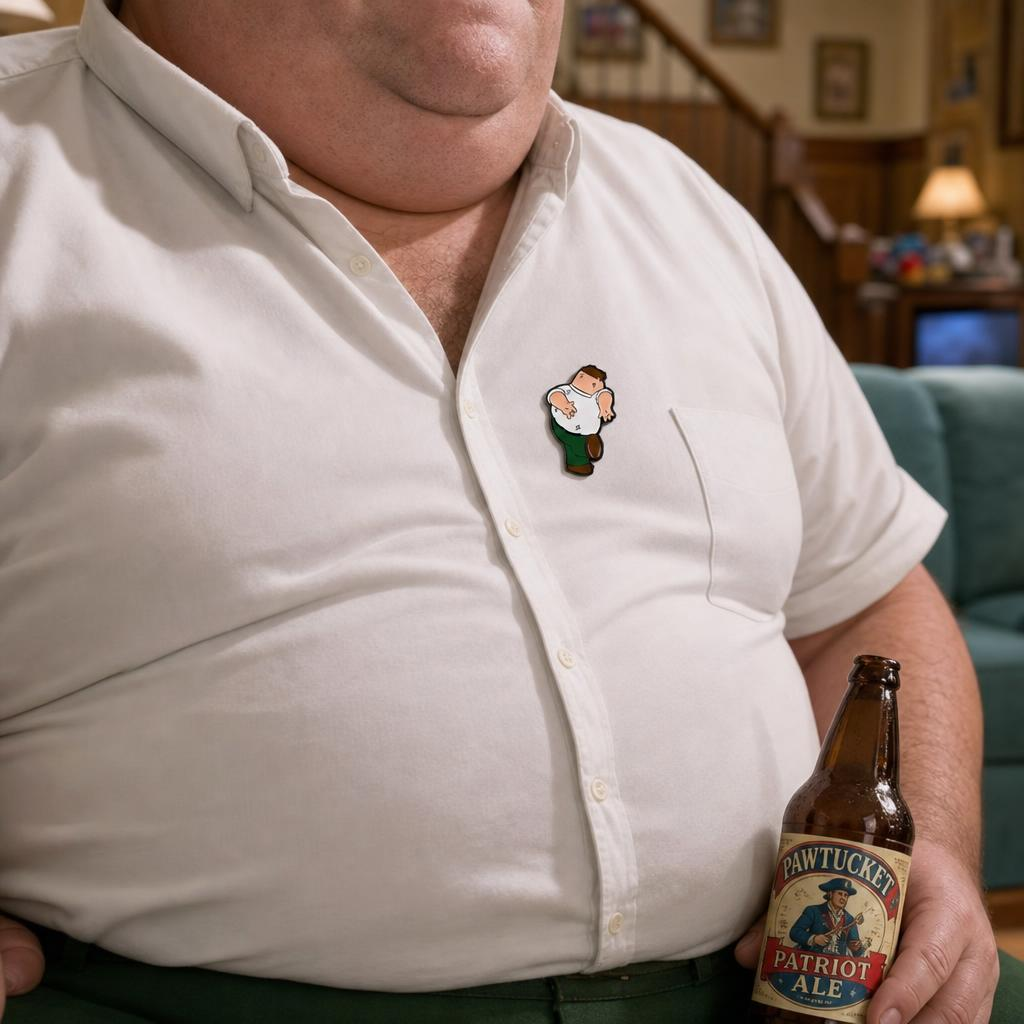 Peter Griffin, Family Guy, Metal Pin