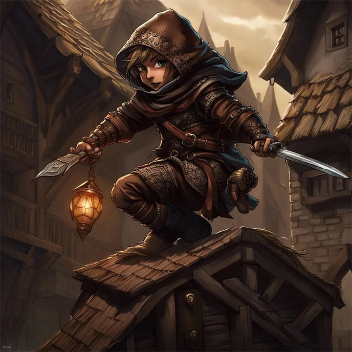 Halfling Rogue - Foi de caractere