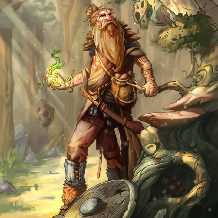 Druid uman - Foi de caractere