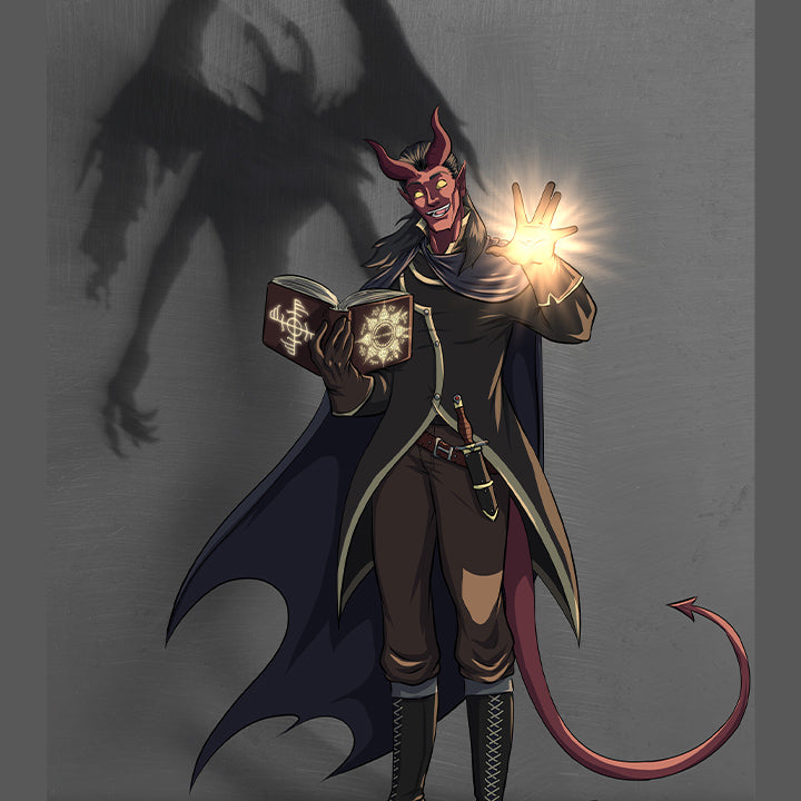 Tiefling Warlock - Foi de caractere