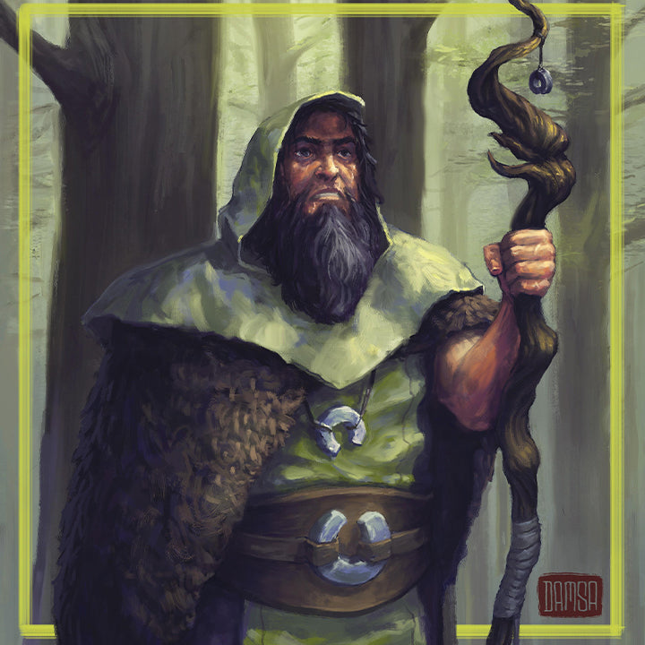 Druid uman - Foi de caractere