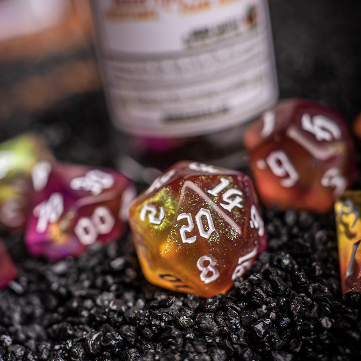 Trifid Nebula, Stardust Series, Dice Set