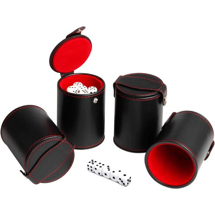 Cupa de Zaruri din Piele cu 2 Compartimente