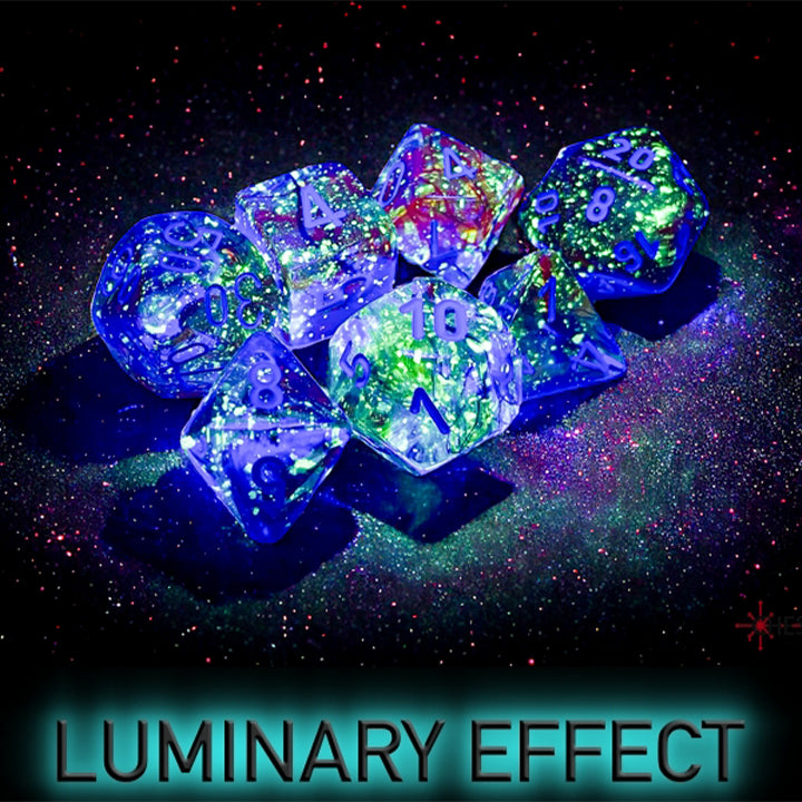 7 Zaruri Chessex, Glowing Luminary Nebula Primary/Blue