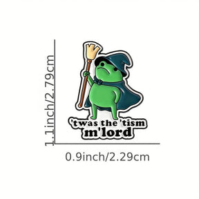 Grumpy Wizard Frog, Meme, Pin