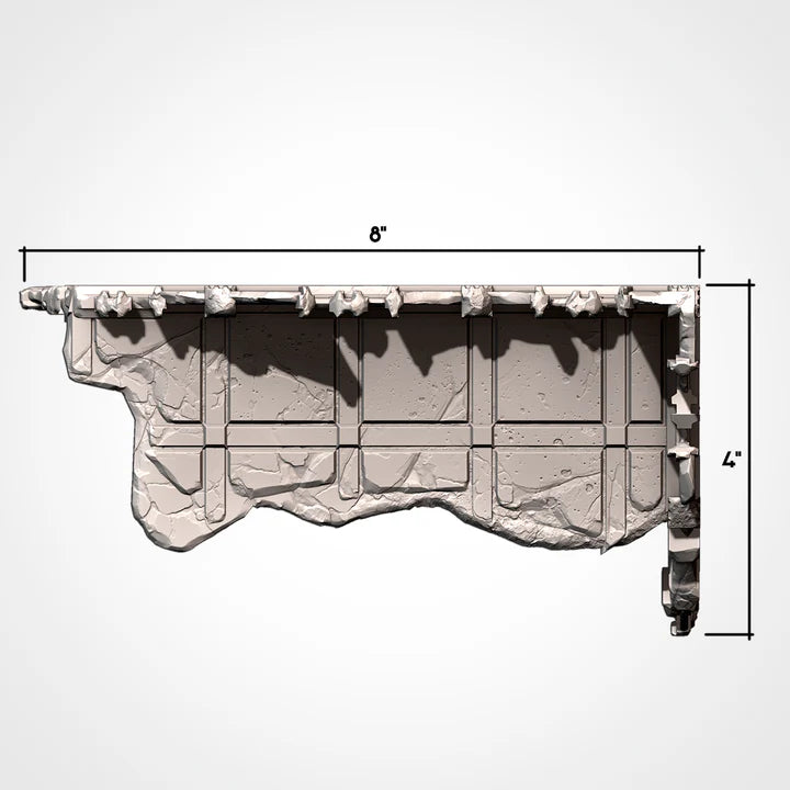2-Story Corner 2,City Classic Ruins, Warhammer Terrain