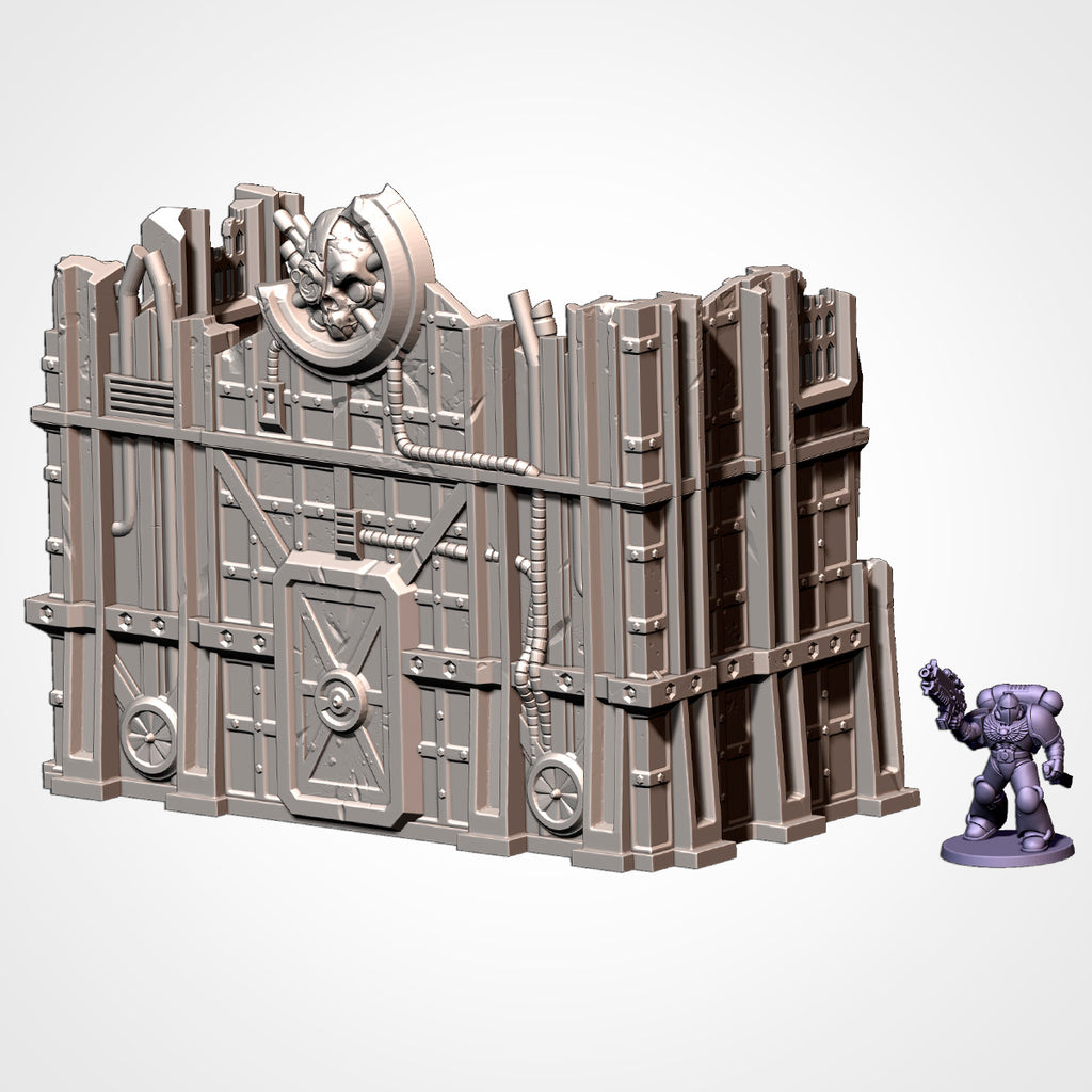 Industrial Ruins Pack - Sci-Fi Terrain