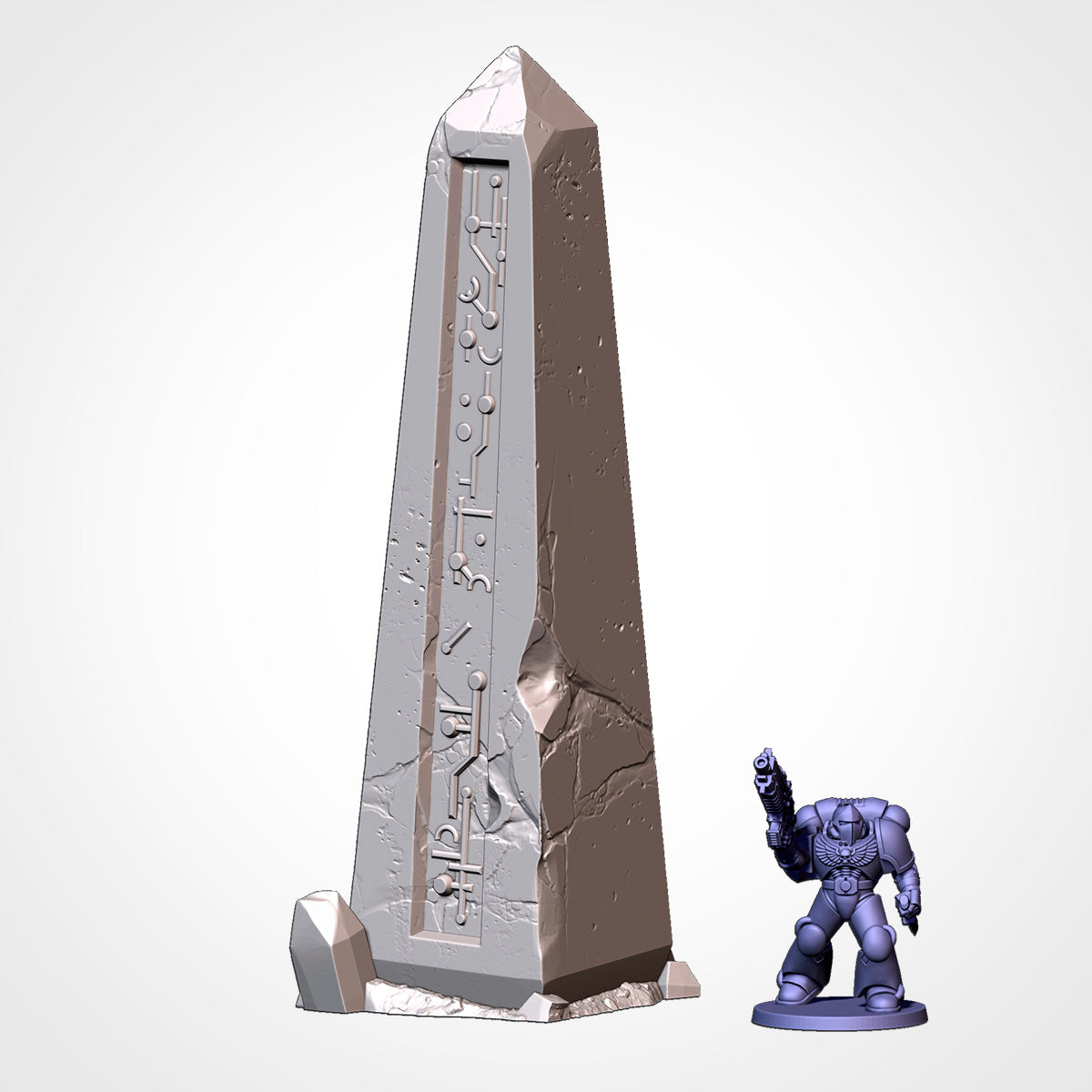 Xenos Monoliths Entire Pack, Sci-Fi Terrain Bundle