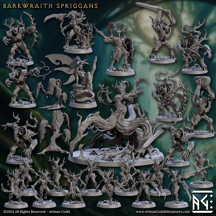 Barkwraith Spriggans entire collection bundle overview