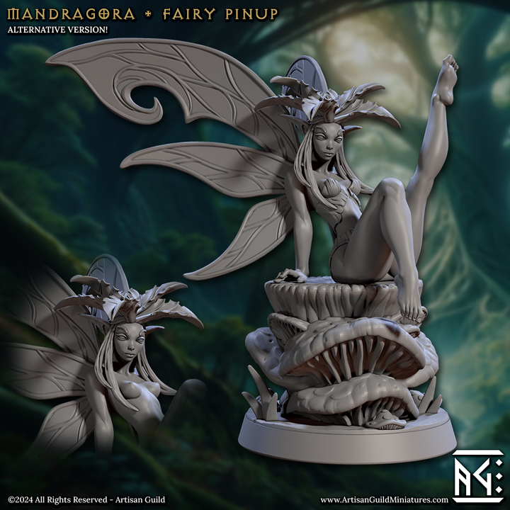 Mandragora Fairy Pinup