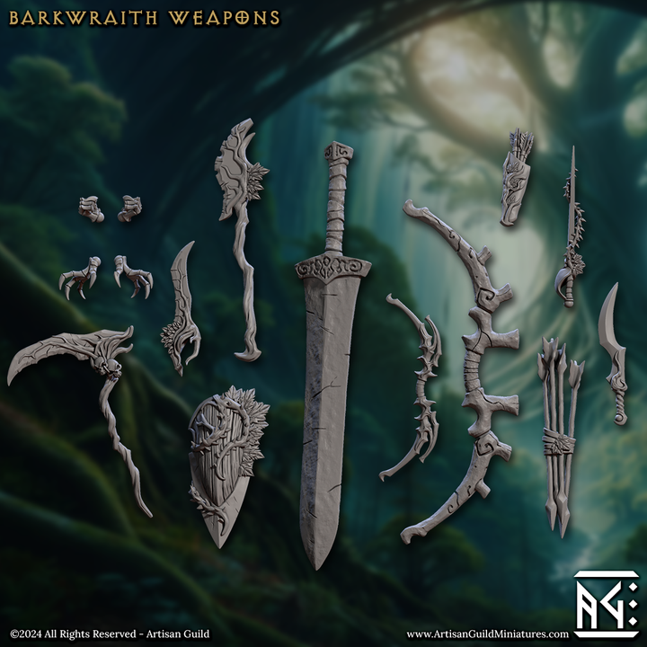 Barkwraith Weapons Pack