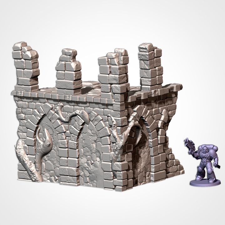 Abandoned Ruins Pack, Table-Top Fantasy Terrain