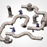 Modular Pipes Pack, Sci-Fi Terrain Bundle