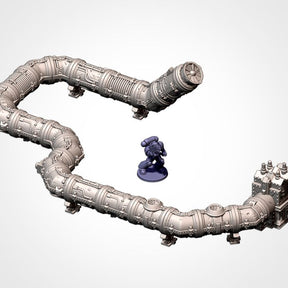 Modular Pipes Pack, Sci-Fi Terrain Bundle