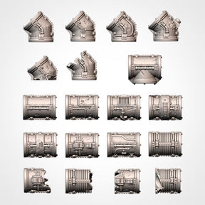 Modular Pipes Pack, Sci-Fi Terrain Bundle