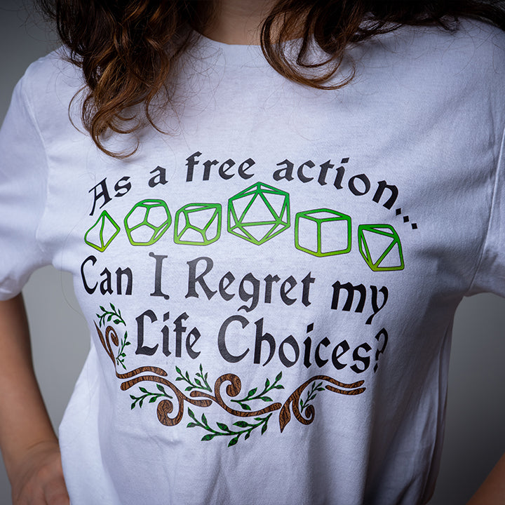 D&D T-Shirt, Bonus Action, Light Cotton, Unisex