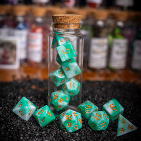 Jade, Elemental Series, Dice Set