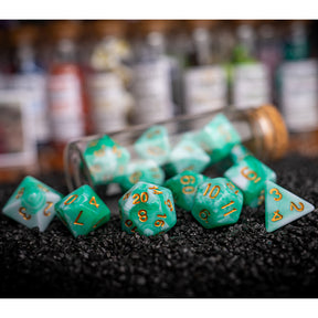 Jade, Elemental Series, Dice Set