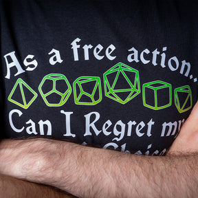 D&D T-Shirt, Bonus Action, Light Cotton, Unisex