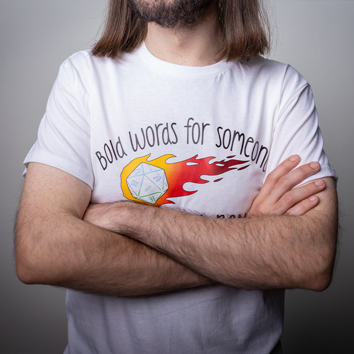 D&D T-Shirt, In Fireball Range, Light Cotton, Unisex