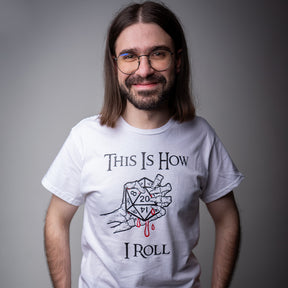 D&D T-Shirt, How I Roll, Light Cotton, Unisex