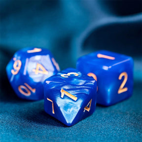 Set 7 Zaruri D&amp;D ~ Lapis Lazuli